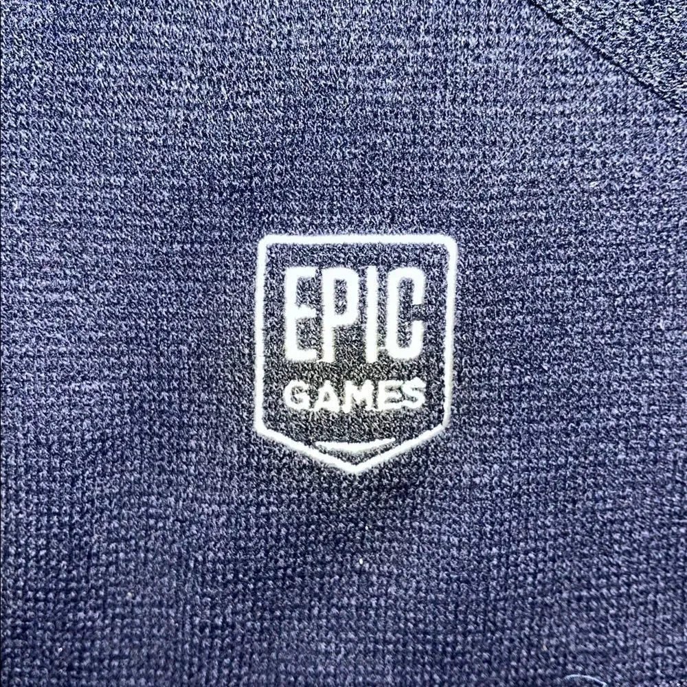 Black Epic Games Unreal Engine Video Gamer Pro winter ski snowboard knit scarf